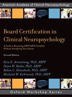 cover image of Board Certification in Clinical Neuropsychology